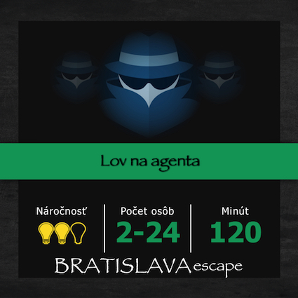 Outdoor Escape Game Lov na agenta v Bratislave