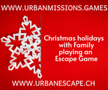 Christmas. Christmas gift. Last minute christmas gift. Escape Game. Gift.